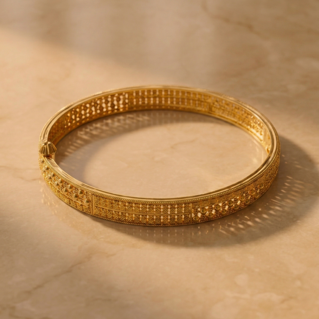 Kavya Armbånd med skrulås (பூட்டு காப்பு)