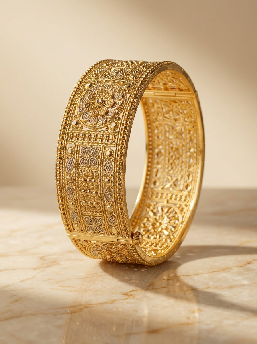 Mallika Armbånd med skrulås (பூட்டு காப்பு)
