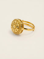 Justerbar Mandala Mesh Ring