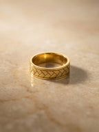 Herringbone Ring